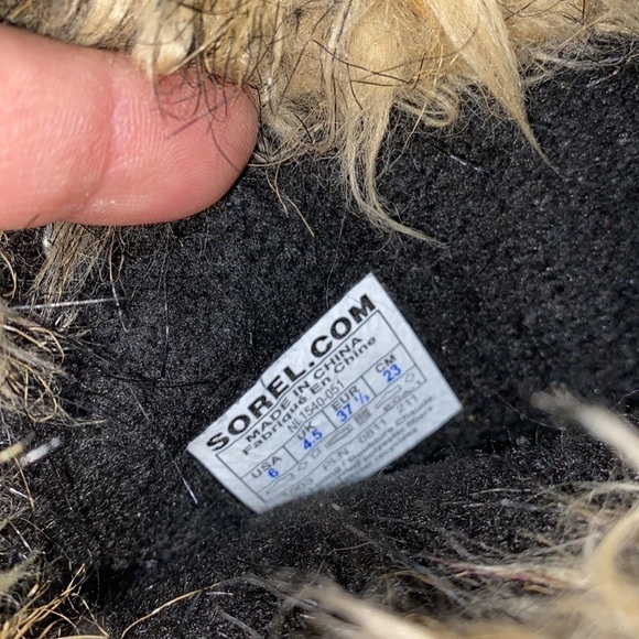 Sorel Winter Boots waterproof Joan of Arctic lace up leather faux fur 6 - Picture 5 of 6